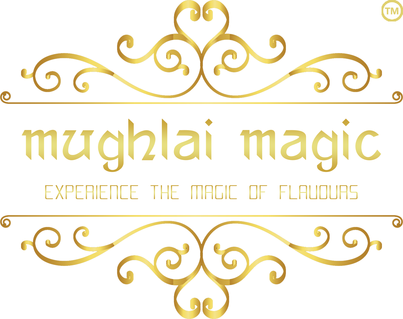 Mughlai Magic Logo white