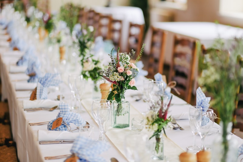 Mughlai Magic catering setup at a corporate event